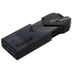 Clé USB Kingston DataTraveler Exodia Onyx 64 Go - USB 3.2 Gen 1 - Porte-clés - Couleur noire (Pendrive) - Neuf