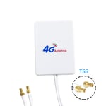 szkn 3M Cable 3G 4G LTE Antenna External Antennas for Huawei ZTE 4G LTE Router Modem Aerial with TS9/ CRC9/ SMA Connector TS9