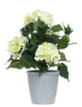 Konstgjord växt - Hortensia 42 cm Vit