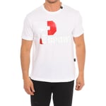 Plein Sport TIPS410 Mens short sleeve t-shirt - White Cotton - Size X-Large