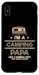 Coque pour iPhone XS Max Camping-car glacière Nature Lover Camping Papa Like Normal Papa