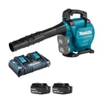 Makita DUB363PTV-2 Twin 18v Brushless Blower & Vacuum (2x5Ah)