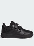 adidas Kids Unisex Tensaur Sport 2.0 Trainers - Black, Black/Black, Size 12 Younger