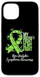 Coque pour iPhone 13 My Brother's Fight Non-Hodgkin Sensibilisation au lymphoma