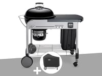 Barbecue à charbon Weber Performer Premium GBS 57 cm Noir + Housse