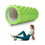 Mobiclinic® Fitness, Rouleau de massage, FitRoller, Mousse et EVA, 14x33 cm, Pilates, Yoga, Étirements, Portable, Polyvalent, Pour tout le corps, 3 Niveaux d'intensité