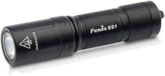 fenix Lampe Torche Porte-clés E01 V2.0 100 lumens, Noir