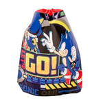 Sonic The Hedgehog Drawstring Bag P.E. Gym School Swimming Sport Let's Go