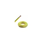 Cable Courant Fort - Fil Isolé Souple - HO7VK 10mm2 - au rouleau de 100 mètres - Vert / Jaune - VK10V/J