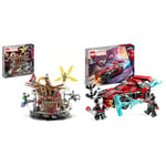 LEGO 76261 Marvel Spider-Man Final Battle Set, Recreate Spider-Man: No Way Home Scene with 3 Peter Parkers & 76244 Building Set, Marvel Miles Morales vs. Morbius, Spider-Man Building Toy