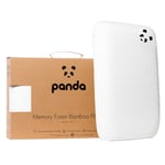 Panda Memory Foam Pillow with Bamboo Cover