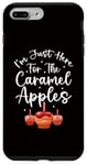 Coque pour iPhone 7 Plus/8 Plus Caramel Apple - Je suis juste là pour les pommes au caramel