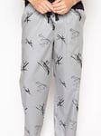 Cyberjammies Samuel Aeroplane Pyjama Trousers, Grey Mix