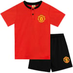 Manchester United Pyjamas | Boys Man United Pyjama Set | Kids Manchester Unit