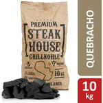 Premium Steak House Charbon de bois 10 kg Querbracho Blanco Charcoal - Bbq-toro