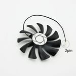 2Pin 85MM GPU Cooler Fan Kit HA9010H12F-Z for MSI RX560 GTX1050/1050ti AERO ITX