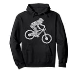 Mountain Bike MTB Downhill Biking Cycling Biker Boys Kids Pullover Hoodie