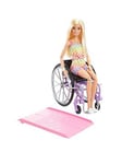 Barbie Fashionista Doll #193 With Wheelchair &Amp; Ramp