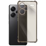 iMak Case for Redmi Note 13 Pro Plus Silicone Coins Bumper Translucent