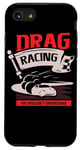 Coque pour iPhone SE (2020) / 7 / 8 Des courses de dragsters que vous ne comprendriez pas Car Funny Mechanic