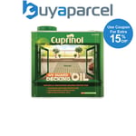 Cuprinol 5122410 UV Guard Decking Oil Natural 2.5 litre CUPDON25L