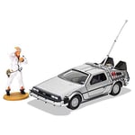 Retour vers le Futur - DeLorean et figurine Doc Brown