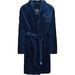 CR7 Cristiano Ronaldo Cotton Bathrobe Navy bomull Small Herr