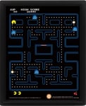 PCmerch Pacman - Maze 3D poster med ram