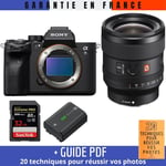 Sony A7S III + FE 24mm F1.4 GM + SanDisk 32GB Extreme PRO UHS-II SDXC 300 MB/s + Sony NP-FZ100 + Guide PDF ""20 TECHNIQUES POUR RÉUSSIR VOS PHOTOS