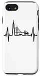 Coque pour iPhone SE (2020) / 7 / 8 San Francisco Skyline Battement de cœur Californie USA