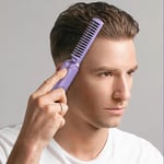 Hair Straightener Comb Brush Cordless Mini Rechargeable Electric Hair Curler TPG