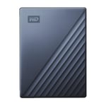 WD My Passport Ultra Blue ekstern HDD 4 TB