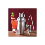 Coffret Shaker à cocktails inox - lot de 4 ustensiles