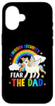 iPhone 16 Halloween Costume Men Unicorn Security Fear The Dad Rainbow Case