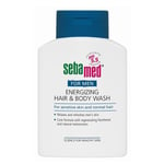 SEBAMED MEN Energizing hair Shampoo and Body Wash 250 ml Sensitive Skin