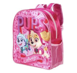 Girls Paw Patrol Pups Away Skye Everest Character Kids Backpack School Bag Lunch