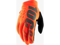 100% Hansker 100% Brisker Youth Glove Fluo Oransje Sort Str. S (Håndlengde 140-149 Mm) (Dwz)