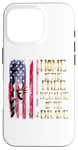 Coque pour iPhone 16 Pro T-shirt design Home Of The Free Because Of The Brave