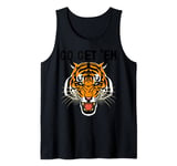 Go Get Em Tee Shirt Roaring Tiger Tees Men's Tiger Face Tank Top