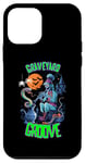 iPhone 12 mini Funny Zombie Snake Charmer Graveyard Groove Halloween Case