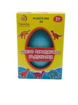 Dimasa- Oeuf Dinosaure PLASTILINE Jouet, DIM08901, Multicolore