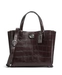 Coach Willow Handbag dark brown