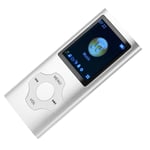 (Silver)HD MP3 Player Electric Book 1.8 Inch LCD Screen Noise Reduction Support