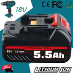 18V For Makita 5.5Ah LXT Li-Ion BL1830 BL1850 BL1860 BL1815 Cordless Battery UK