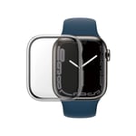 PanzerGlass Apple Watch Series 8 45mm Heltäckande skal med skärmskydd, transparent