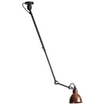 DCW - 302 Taklampe Svart/Rå Kobber Lampe Gras