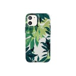 tech21 Evo Art Botanical Garden pour iPhone 12 Mini - Coque de Protection avec Protection Contre Les Chutes Multiples de 3 m - Vert forêt