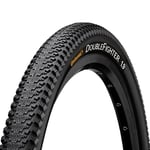 Continental Double Fighter III 26 x 1.9" MTB Slick Mountain Bike Road Tyre