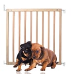 Bettacare Wooden Dog Stair Gate, Simply Secure Gate, Natural, 72cm - 79cm