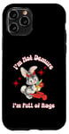 Coque pour iPhone 11 Pro « I'm Not Demure I'm Full of Rage UnHinged Statement »